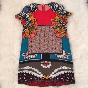 Colorful tunic dress